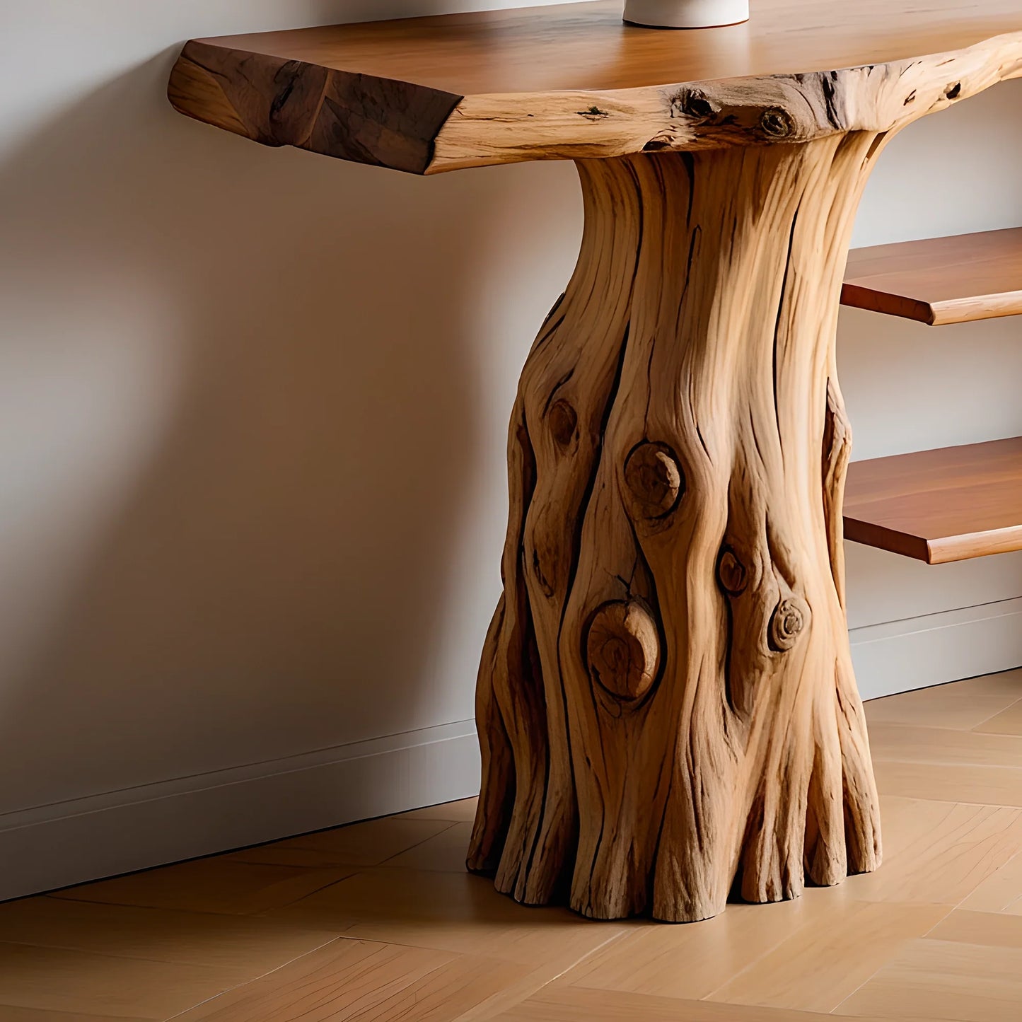 Rustic console table solid wood console table rustic side table recycled wood console table.