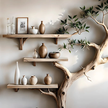 Bookshelf for living room decoration, children's room decoration, tree-shaped bookshelf, monolithic bookshelf 