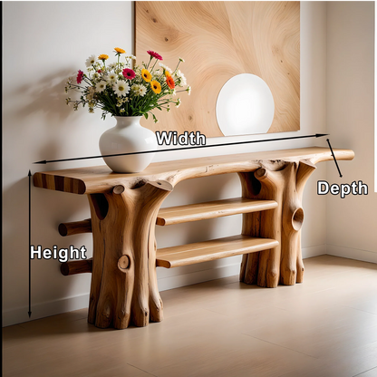 Reclaimed Wood Console Table Narrow, Rustic Farmhouse Console Table Wooden, Entry Way Table Console Furniture, Narrow Entryway Table 